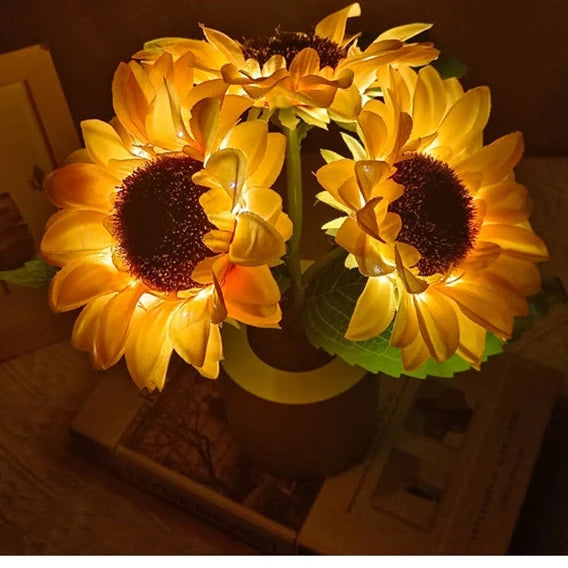 Led Sunflower Night Light