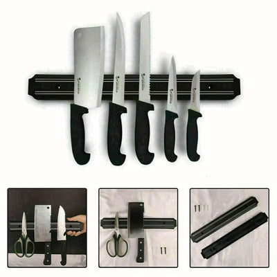 Magnetic knife holder for kitchen