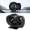 Car HUD Speedometer with Dual OBD2+GPS System