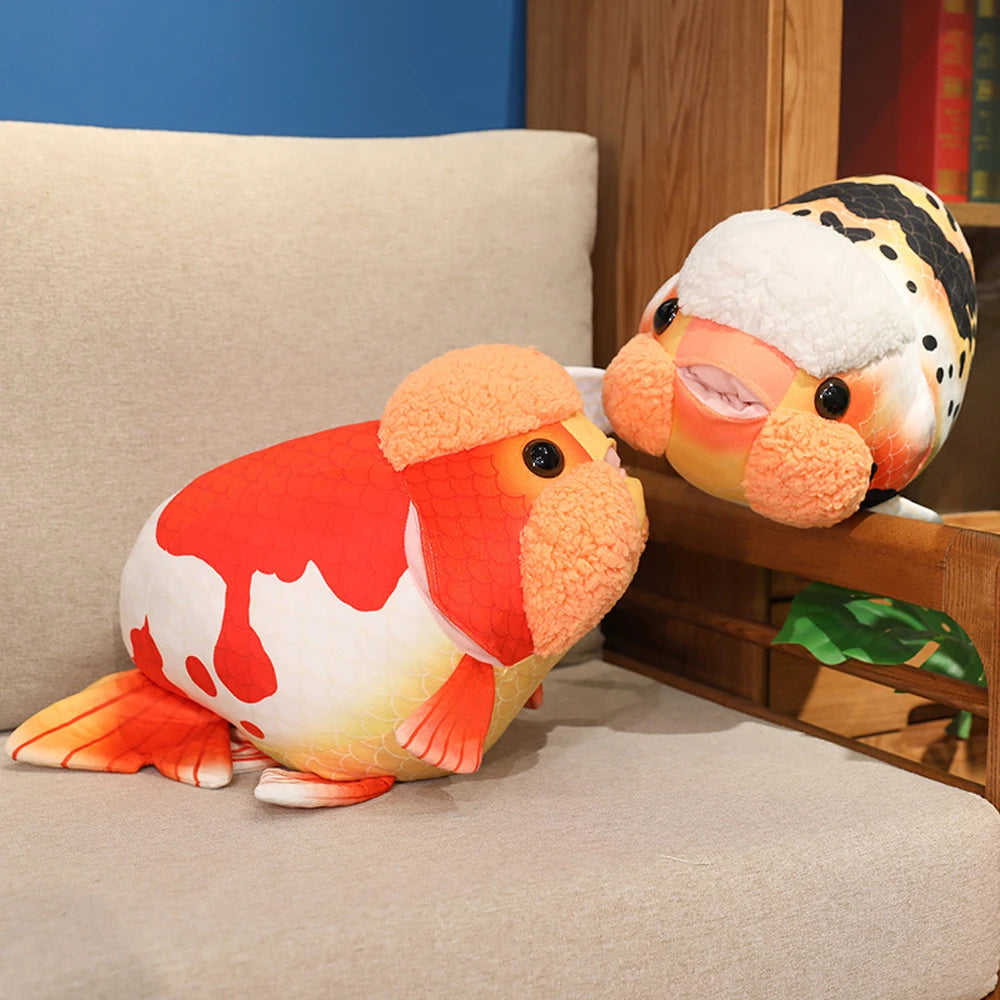 Squishy Ranchu Goldfish Plush Pillow