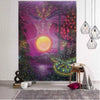 Seven Chakras Meditation Tapestry  Wall Decor