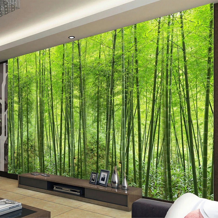 Bamboo Forest Mural Wallpaper