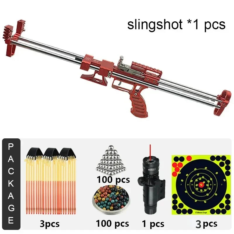 Telescopic Hunting Laser Slingshot