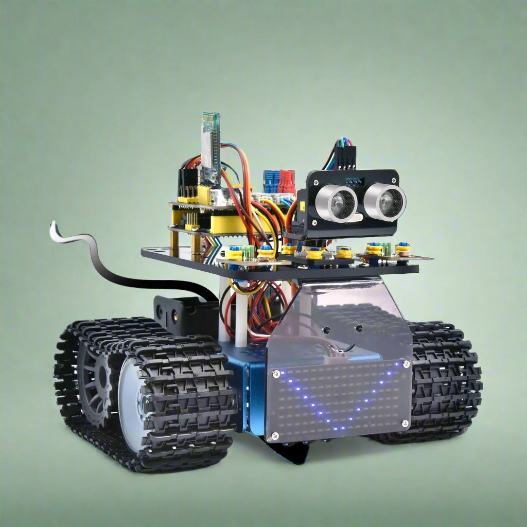 Arduino Tank Kit With Code DIY Arduino Tank Robot Car Kit V3.0 – goodsshopi