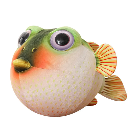 Pufferfish Plush: Lifelike Soft Giant Stuffed Animal