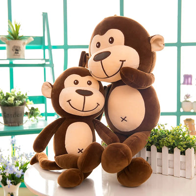 Cute Soft Monkey Pillow Stuffed Plush Toys