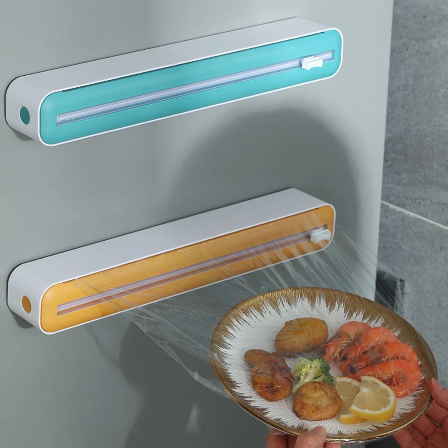 plastic wrap dispenser