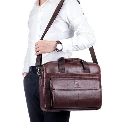 Genuine Leather Men Bag