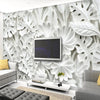 Abstract Leaf  Mural Wallpaper