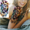 Bold Animal & Flower Fake Tattoos Pack