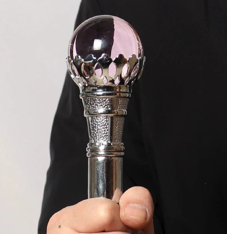 Crystal Ball Walking Cane