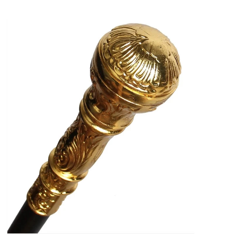 Gold Luxury Handle Fashionable Walking Canes