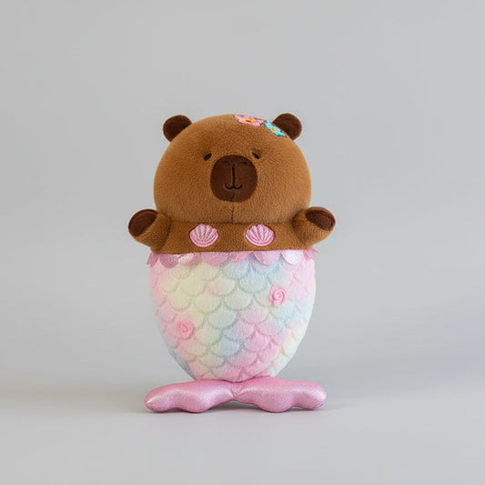 Mermaid Capybara Plush