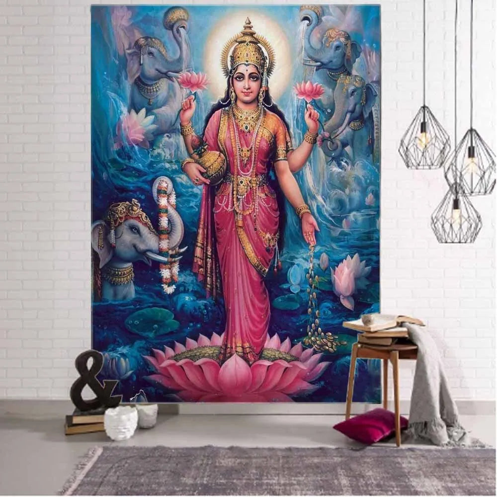 Mandala Indian Tapestry  Wall Hanging