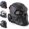 Full Face Airsoft Skull Mask