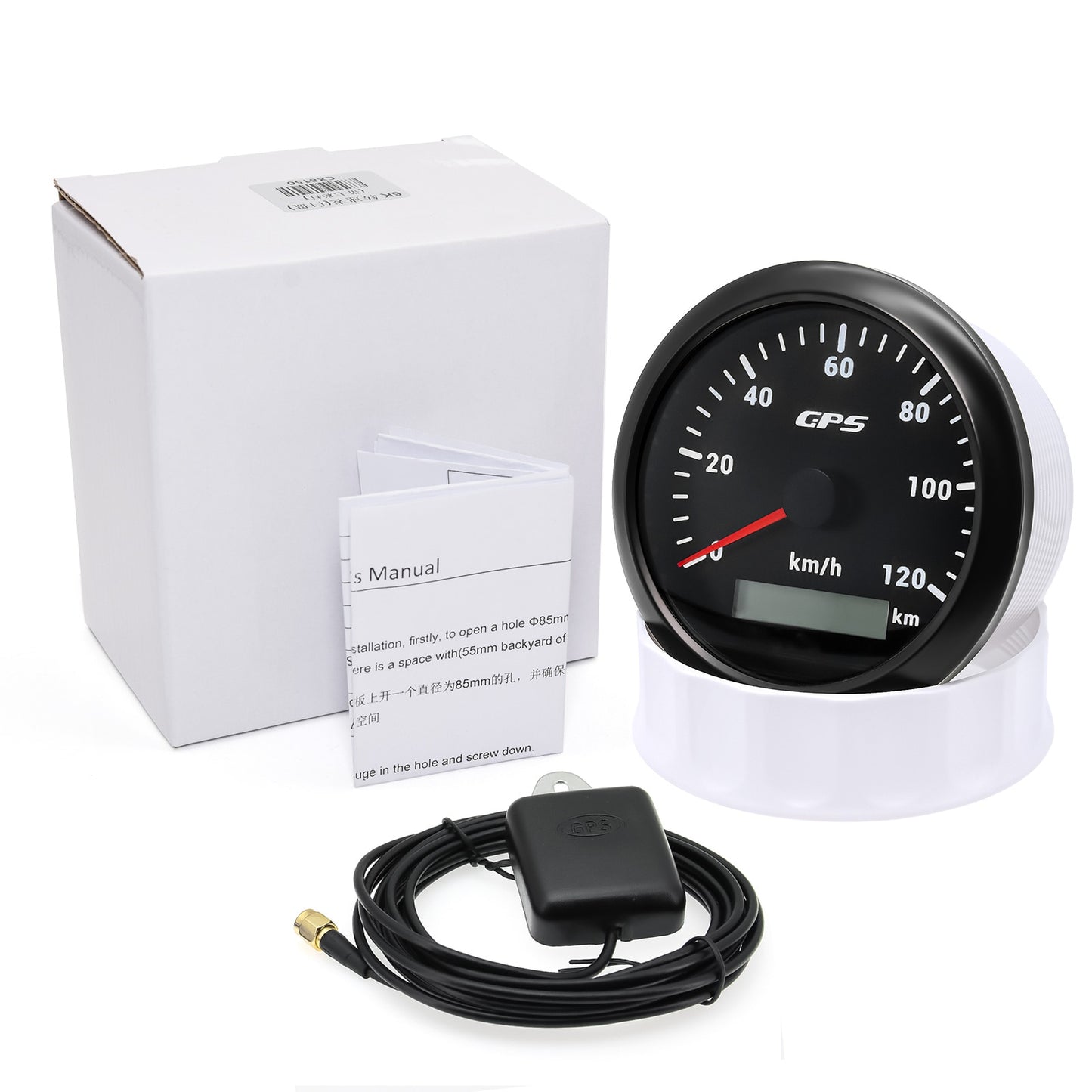 85MM GPS Speedometer Gauge