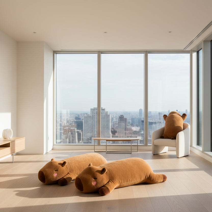 Giant Capybara Plush Body Pillow