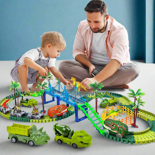 Dinosaur Flexible Track Set 