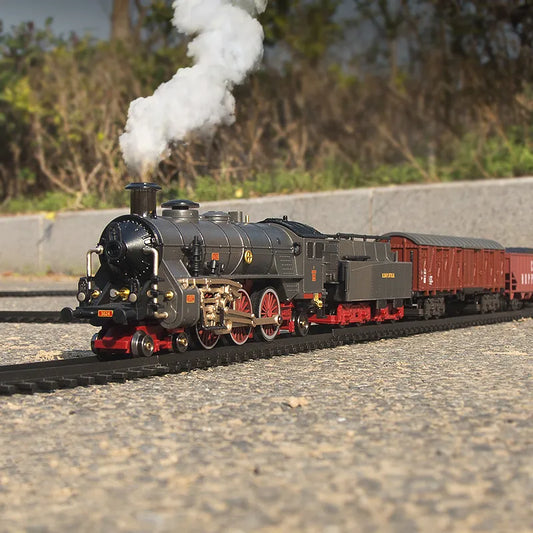 Smoking Alloy Train Set