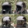 Vintage Open-Face Motorcycle Helmet