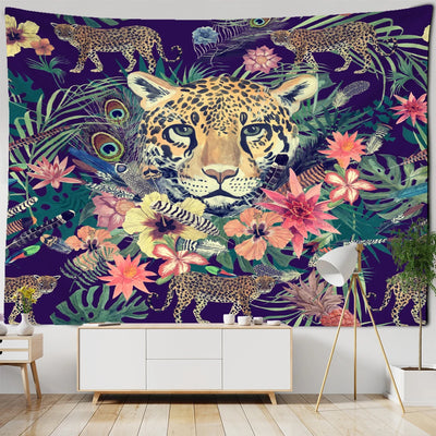 Mysterious Jungle Tapestry Wall Hanging