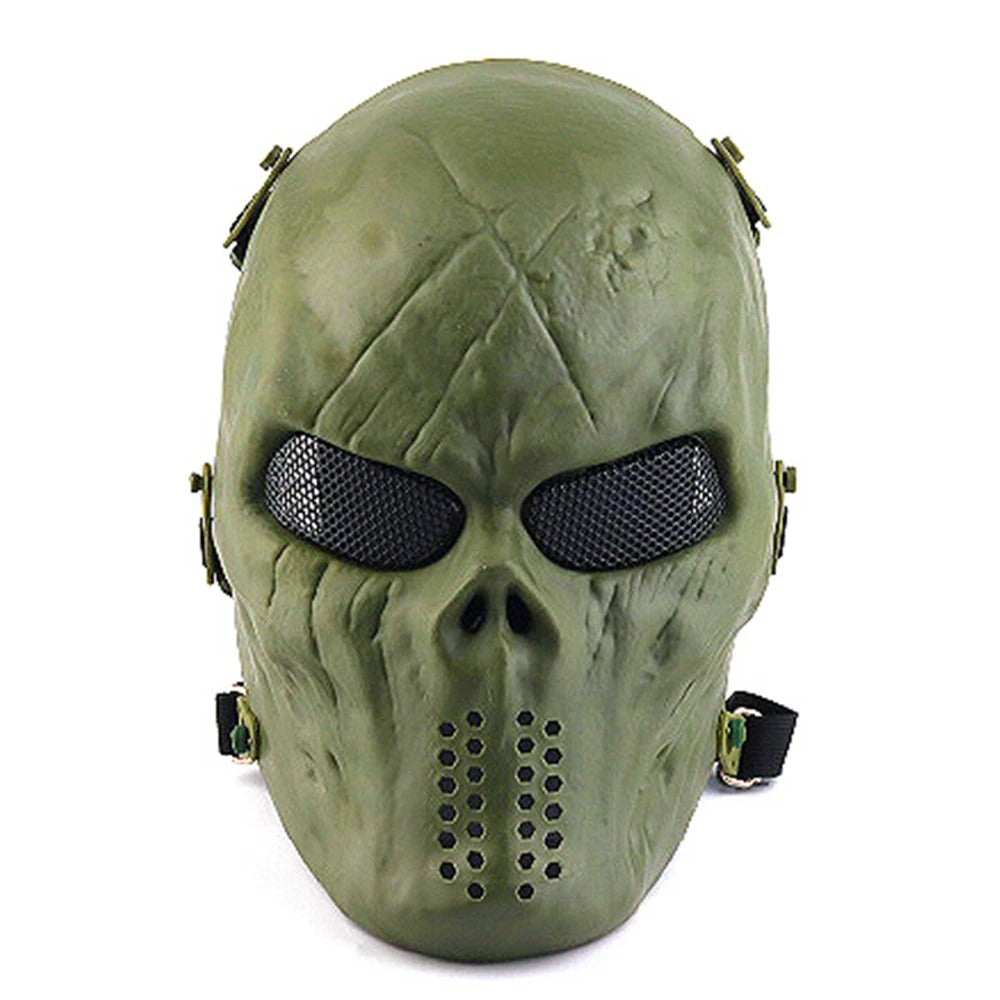 Full Face Airsoft Skull Mask