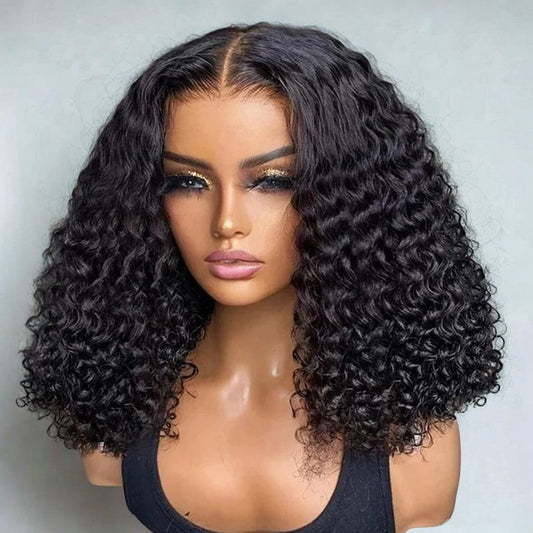 Curly  Human Hair Wig