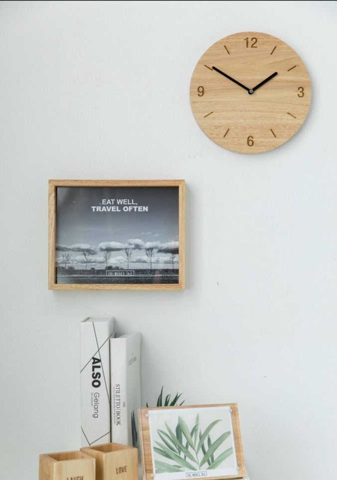 Wooden Wall Cock -Table Clock