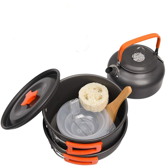 Camping Aluminum Cooking Set