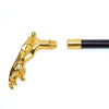 Luxury Gold Leopard  Walking Stick Cane