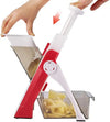 Multi-function mandoline vegetable slicer