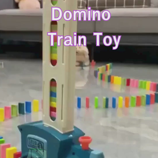 Electric Domino Train Toy