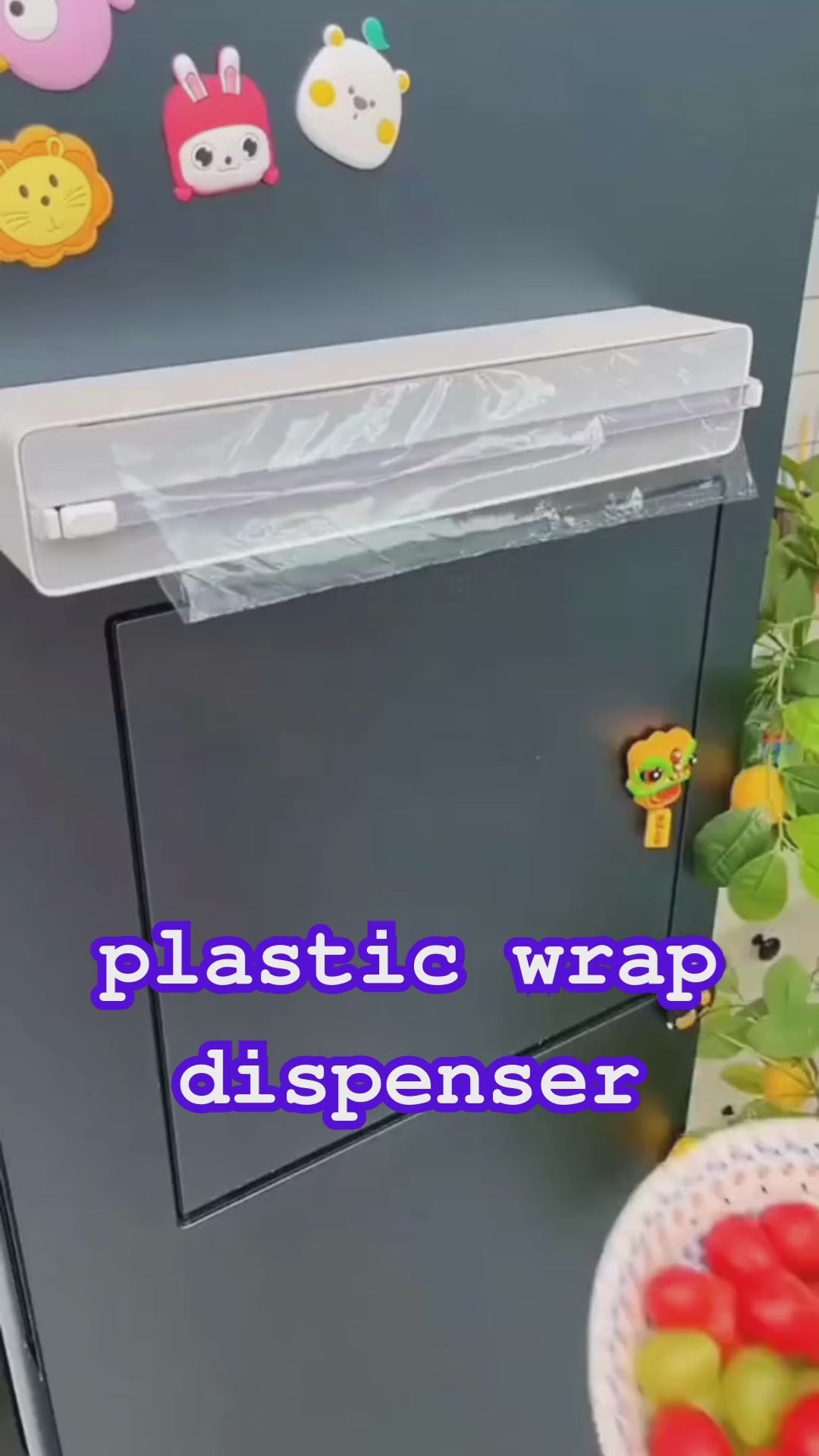 plastic wrap dispenser