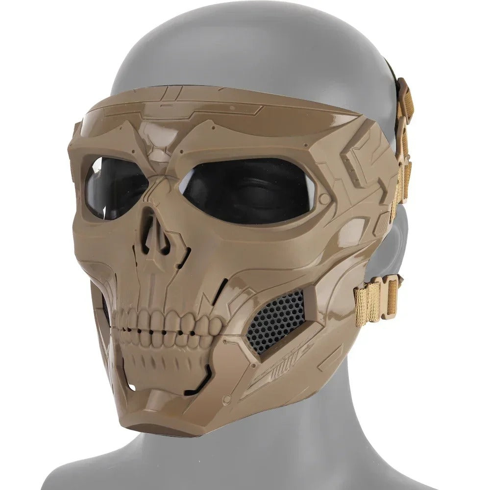 Tactical Skull Mask: Outdoor Airsoft & Paintball Full Face Helmet