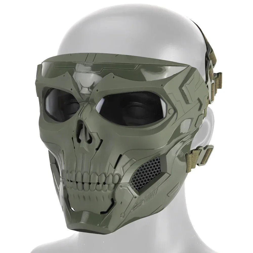 Tactical Skull Mask: Outdoor Airsoft & Paintball Full Face Helmet