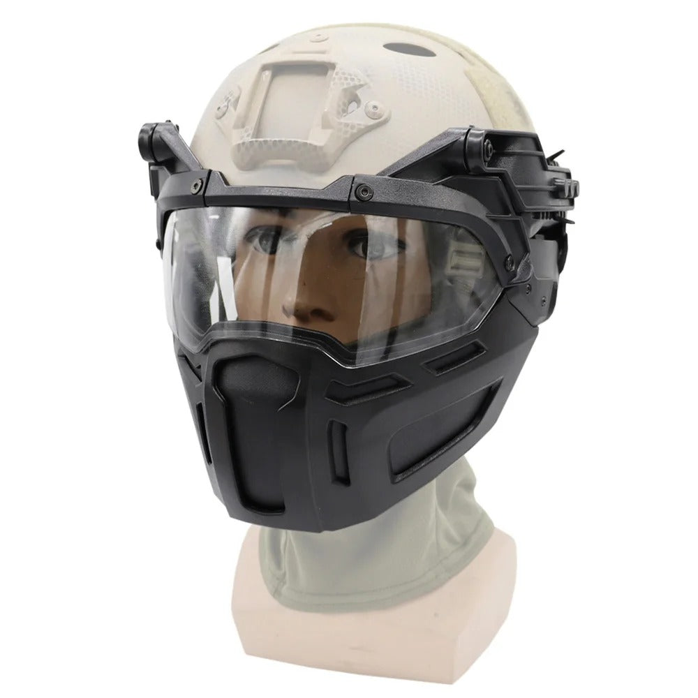 Tactical Half Face Mask for FAST Helmet