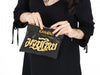 Muay Thai clutch bag Black Gold Small Size - Goods Shopi