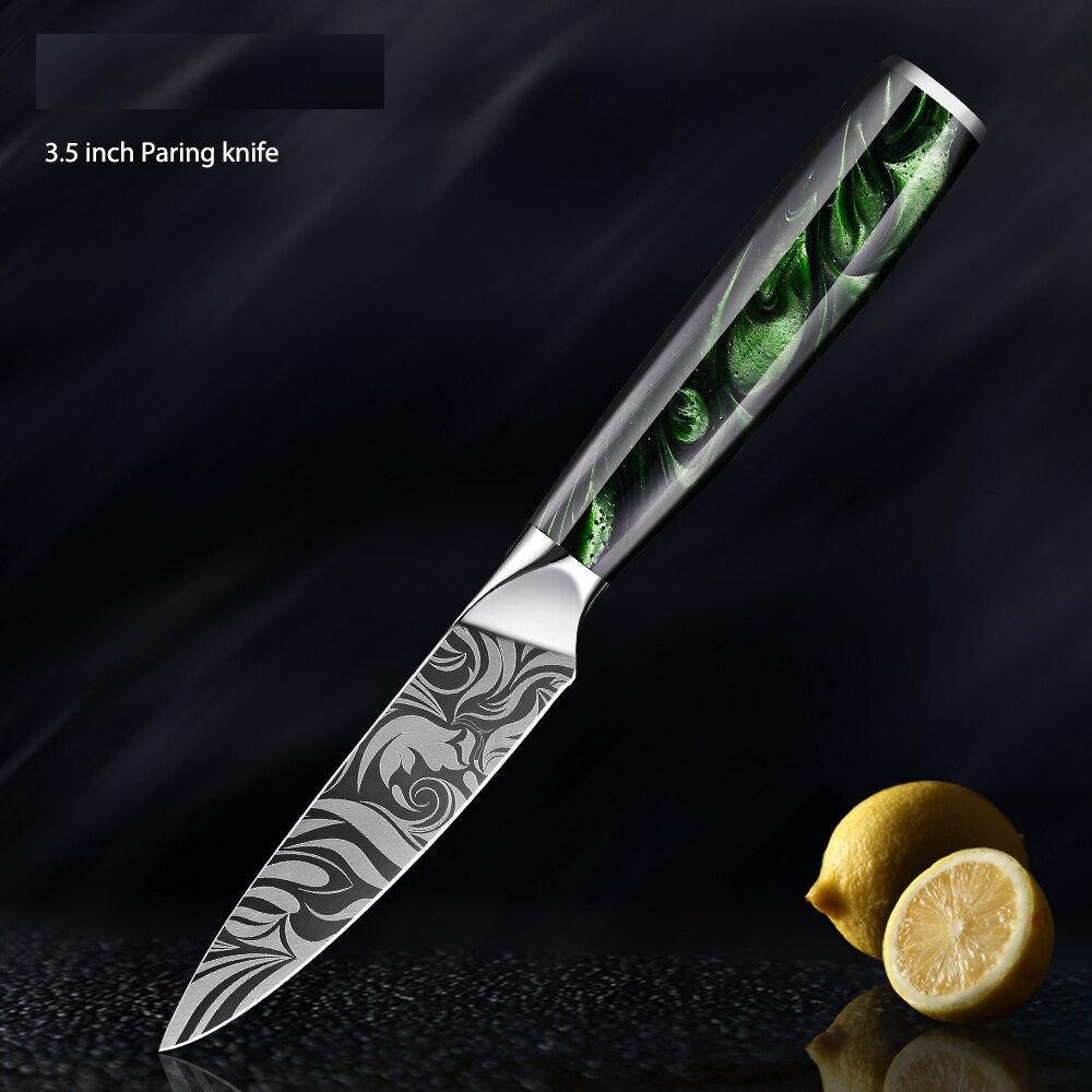 Durable  Stainless Steel Kitchen Knives Sets