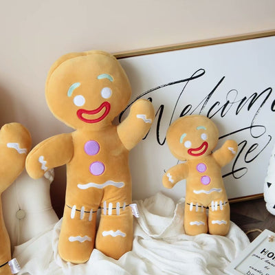 Cute Gingerbread Man Pendant Stuffed Plush Toys