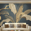 Mural banana leaf wallpaper