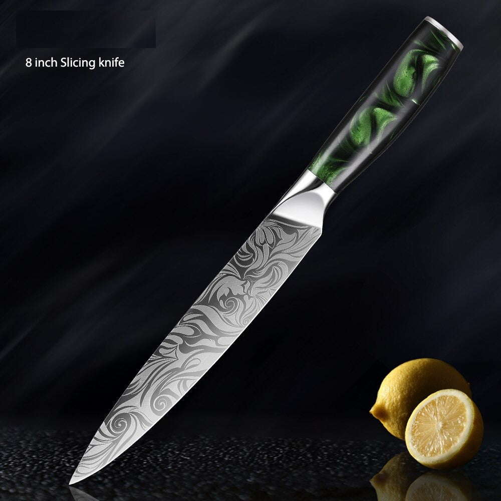 Durable  Stainless Steel Kitchen Knives Sets