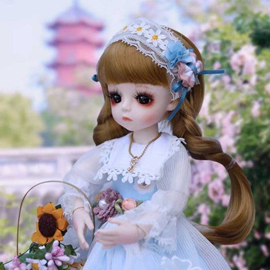 Cute BJD Doll 30cm Full Outfit