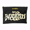 Muay Thai clutch bag Black Gold - Goods Shopi