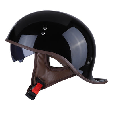 Retro Classic Half Face Motorcycle Helmet