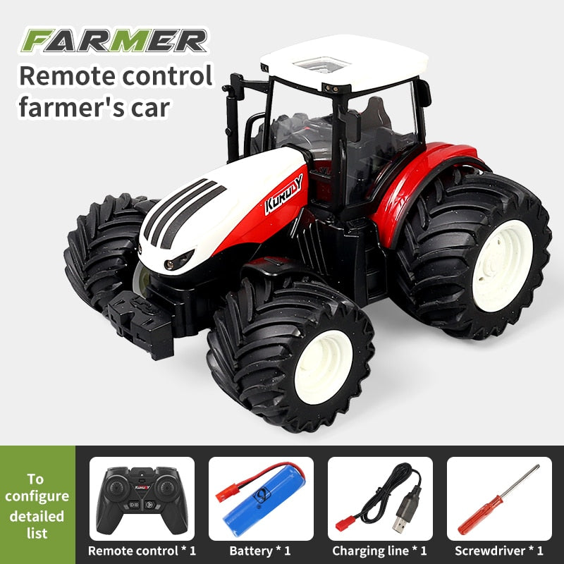 Remote Control RC Tractor Farm Truck