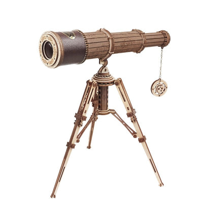 Monocular Telescope DIY Wooden Puzzle Assembly