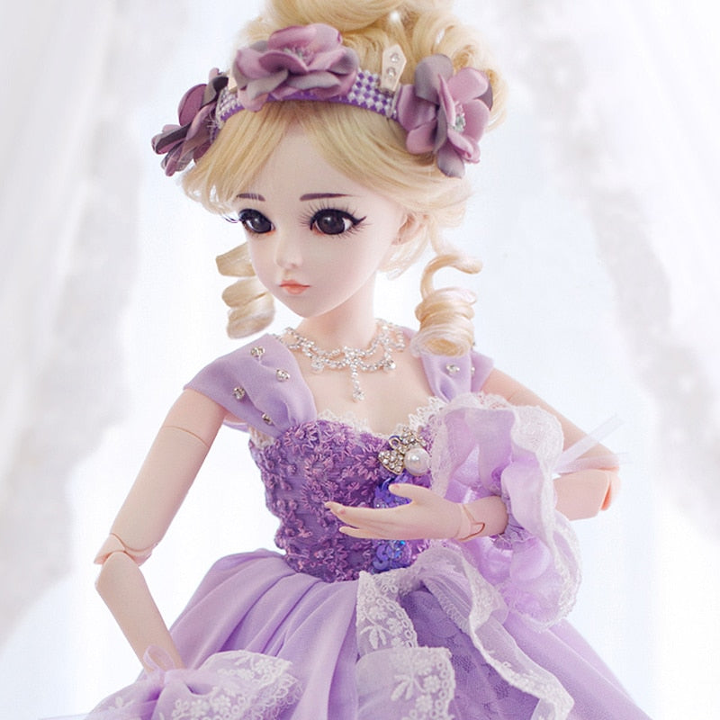 ฺBall jointed Doll FAIRY fullset princess Outfits