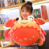 Cute Giant Stuffed  Crab Plush Pillows