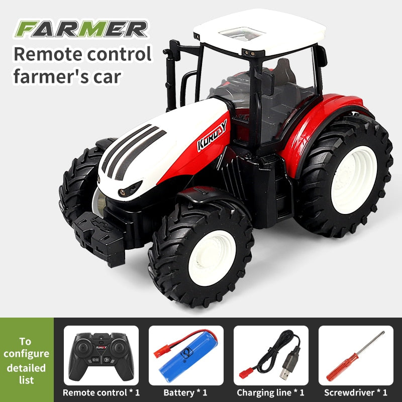 Remote Control RC Tractor Farm Truck