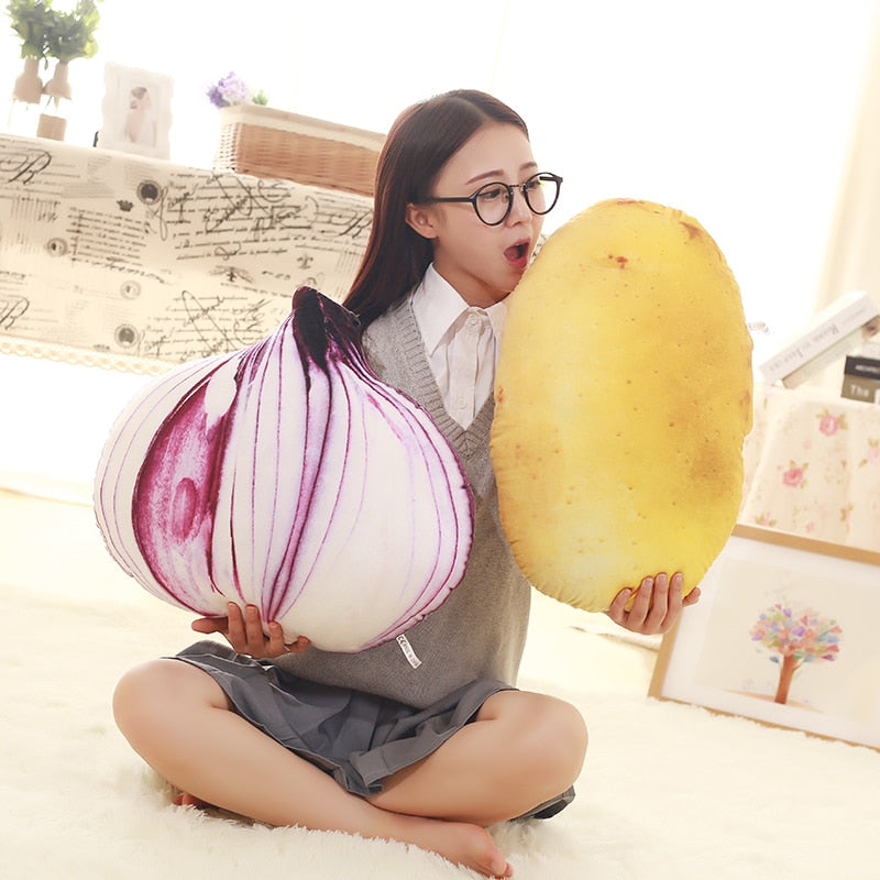 Giant Vegetable Plush Toy Pillow